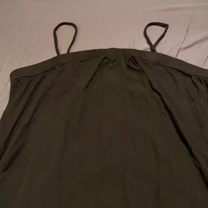 Plus sz 22 Lane Bryant black tank with mesh front